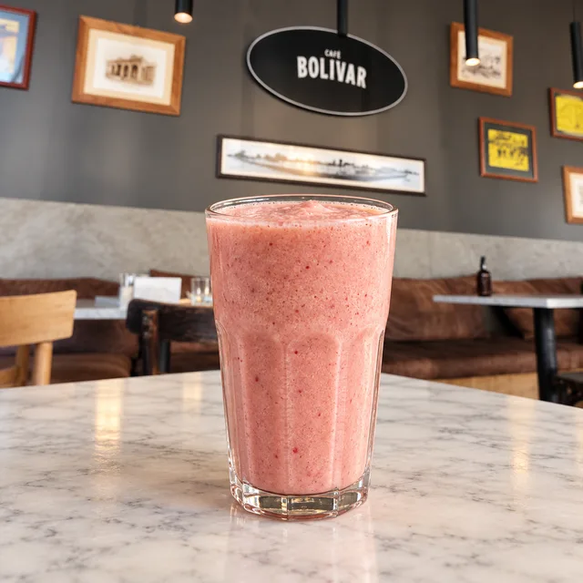 Imagen ilustrativa de Licuado frutal con leche