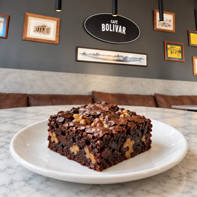 Imagen ilustrativa de Brownie con nuez