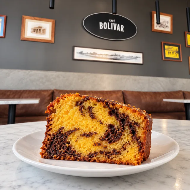 Imagen ilustrativa de Budín de naranja y chocolate