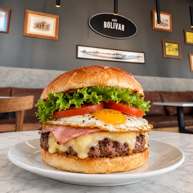 Imagen ilustrativa de Burger completa